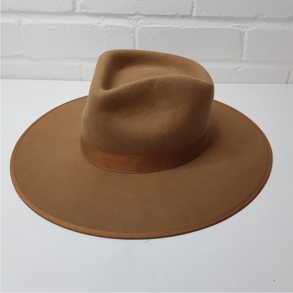 Lack Of Color Caramel Tan Rancher Hat Medium 57cm Wool Western BNWT - Picture 5 of 10